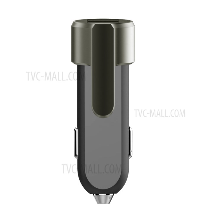 BM2036 3 in 1 Emergency Tool Dual USB Car Charger Safety Hammer Seat Belt Cutter-2