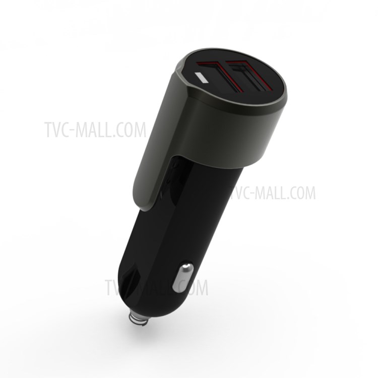 BM2036 3 in 1 Emergency Tool Dual USB Car Charger Safety Hammer Seat Belt Cutter-3