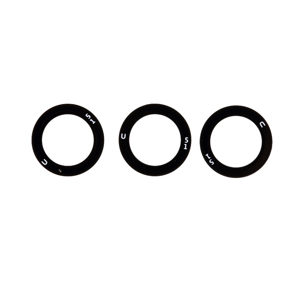 3pcs OEM Camera Rim Lens Ring with Glass Lens Part for Samsung Galaxy S21+ 5G G996 / S21 5G G990-1
