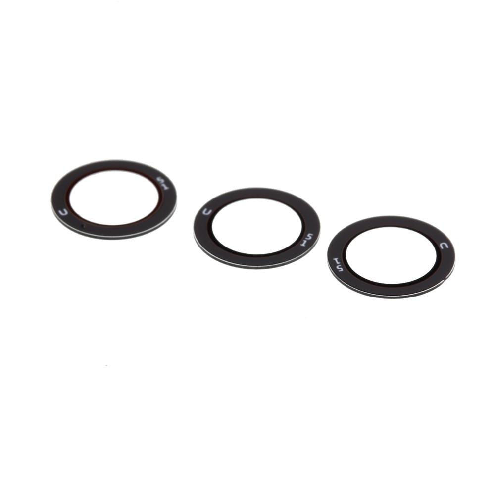 3pcs OEM Camera Rim Lens Ring with Glass Lens Part for Samsung Galaxy S21+ 5G G996 / S21 5G G990-2