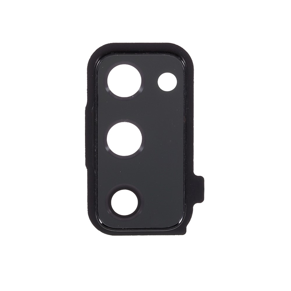 OEM Back Camera Lens Ring Cover with Glass Lens for Samsung Galaxy S20 FE 5G / Galaxy S20 FE G780 G781 - Black-1