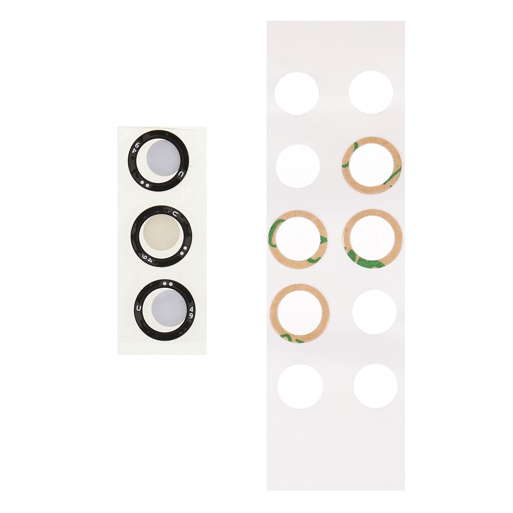 3Pcs/Set OEM Rear Camera Rim Lens Cover (without Logo) for Samsung Galaxy A32 4G (EU Version)/(US Version) A325 / A32 5G A326-1