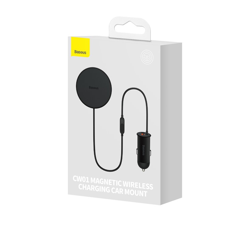 BASEUS CW01 Ari Aril Ventico Magnato Monte Caricamento Per Auto da 40W (caricamento