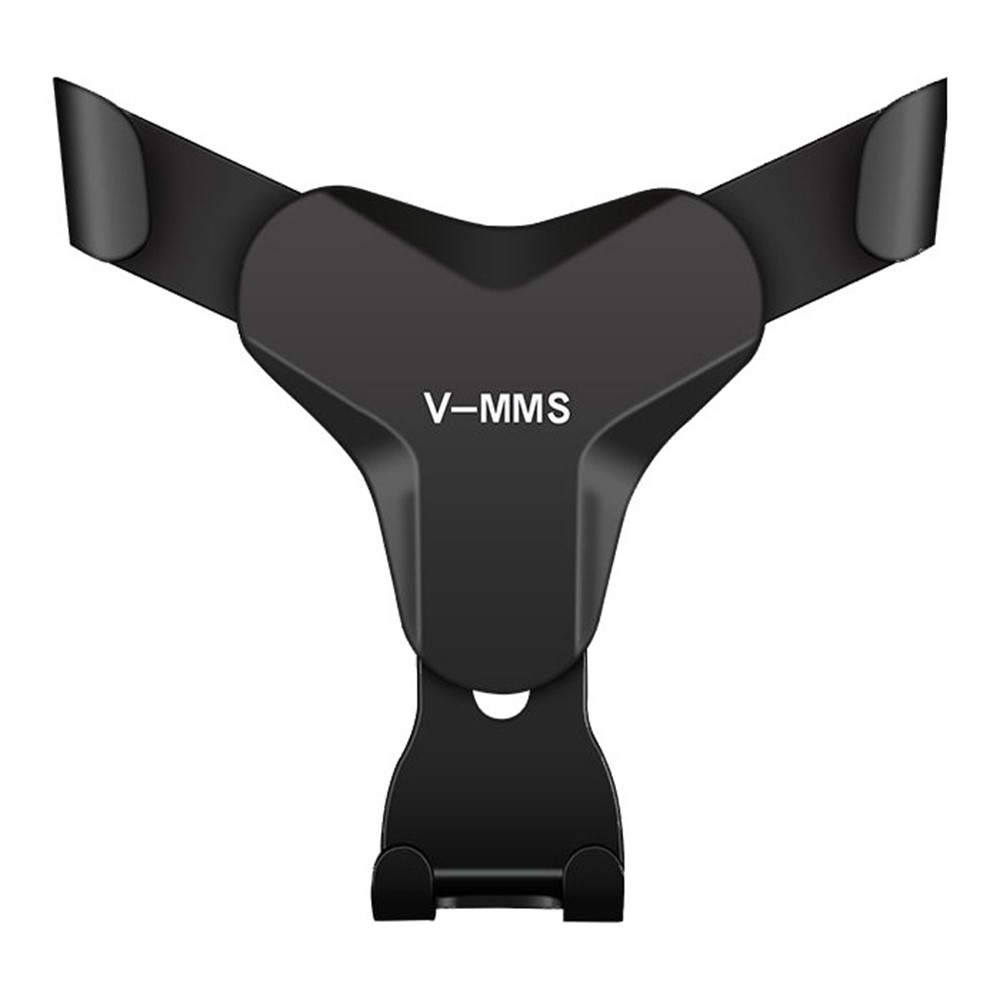 V-MMS Car Air Outlet Mount Gravity Phone Holder Y-Shape Air Vent Cellphone Bracket - Black-1