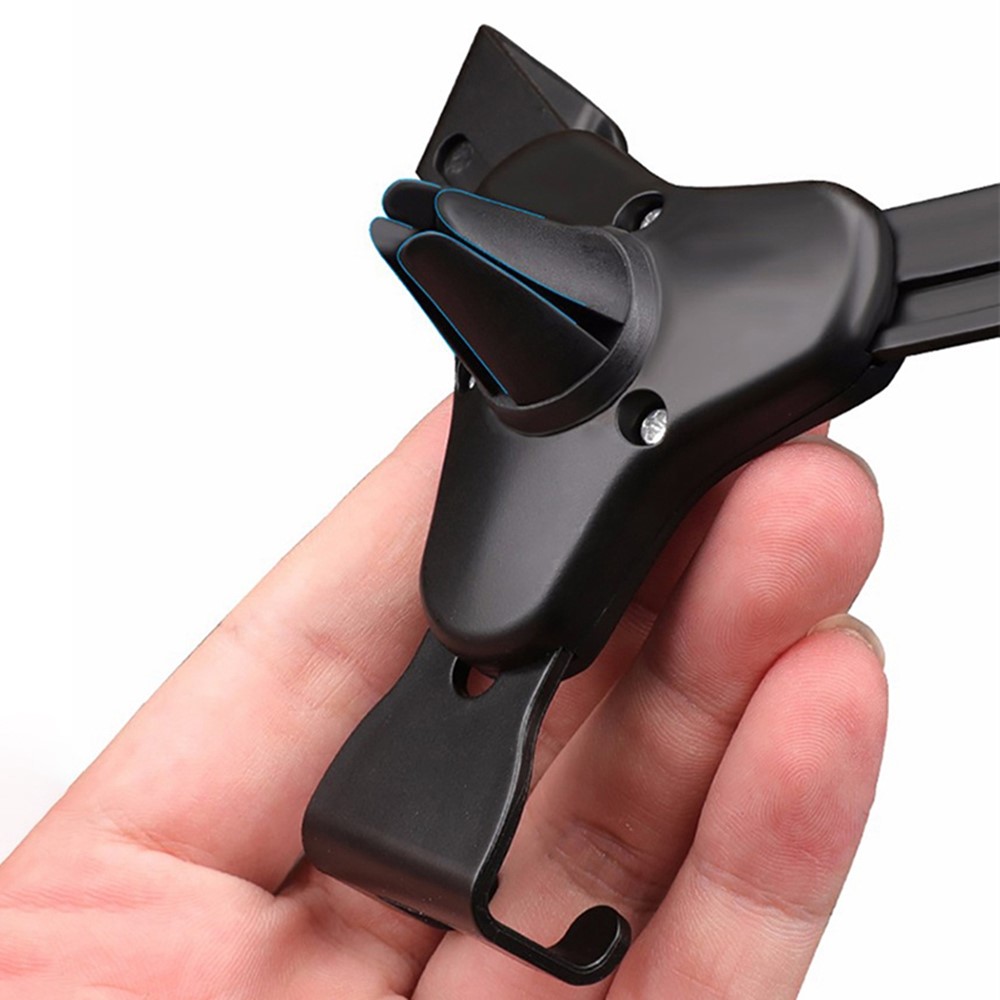 V-MMS Car Air Outlet Mount Gravity Phone Holder Y-Shape Air Vent Cellphone Bracket - Black-6