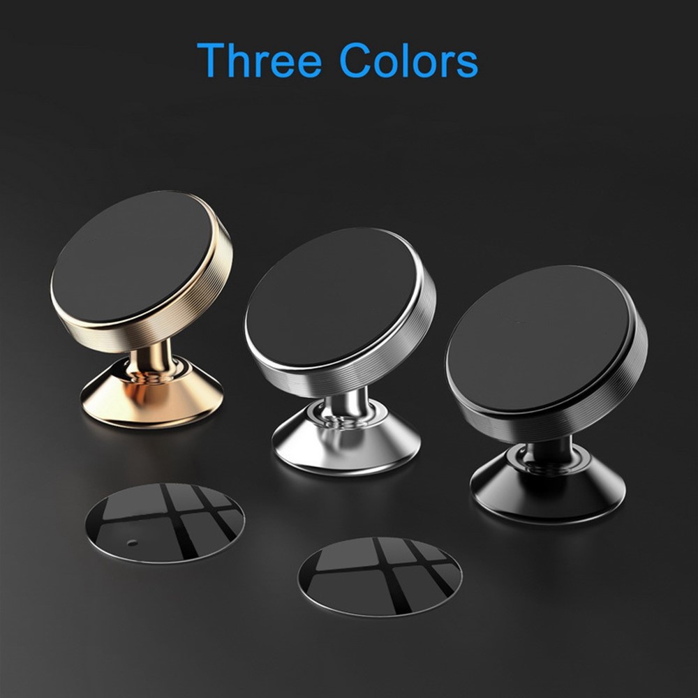 Magnetic Car Dashboard Phone Holder Magnet Mount Mobile Phone Stand GPS Support - Black-10