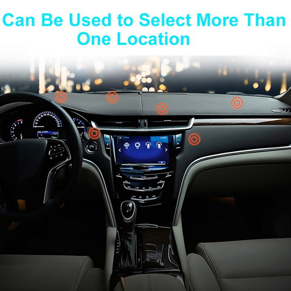 Magnetic Car Dashboard Phone Holder Magnet Mount Mobile Phone Stand GPS Support - Black-9
