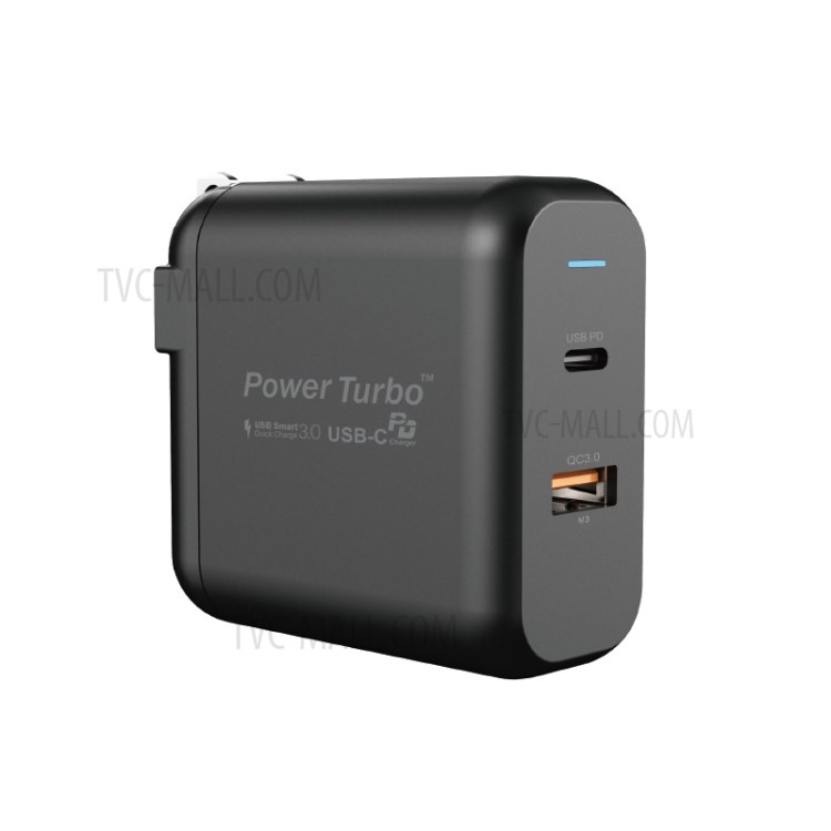 WIWU PT3621(TX-P236QD) PD+QC3.0 Fast Charger Wall Charger 36W Adapter US Plug-1