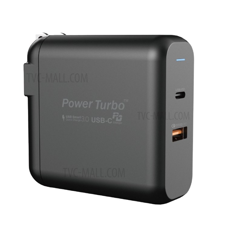 WIWU PT6021 PD+QC Fast Charger Wall Charger Adapter US Plug-1