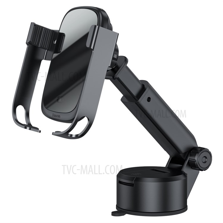 BASEUS Rock-solid Electric Holder Wireless Charger Kit - Black-13