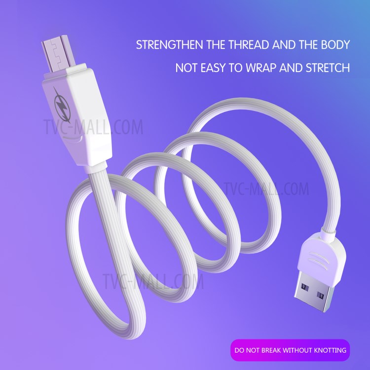 LETANG LT-TZ-14-V8 2.1A Wall Charger Adapter with Micro USB Charging Cable for Huawei Xiaomi - EU Plug-5