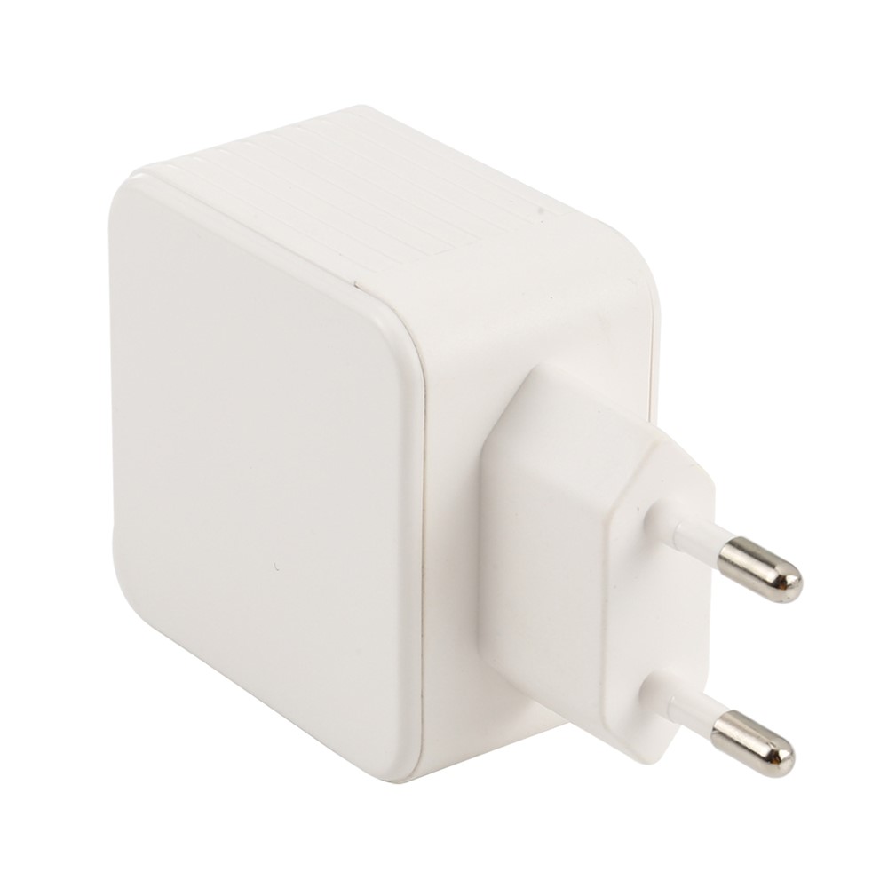 XHF-PDQC30W Type-C PD USB QC3.0 30W Pins Pieghevole Viaggio Viaggi Caricatore A Muro Di Ricarica Veloce Adattatore Di Alimentazione - Spina Dell'UE-2