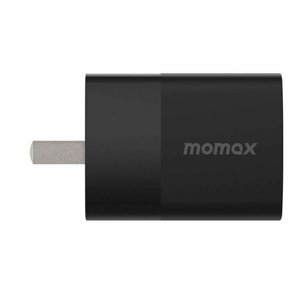 MOMAX PD QC3.0 30W Fast Charging Power Adapter Travel Wall Charger CN Plug - Black-3