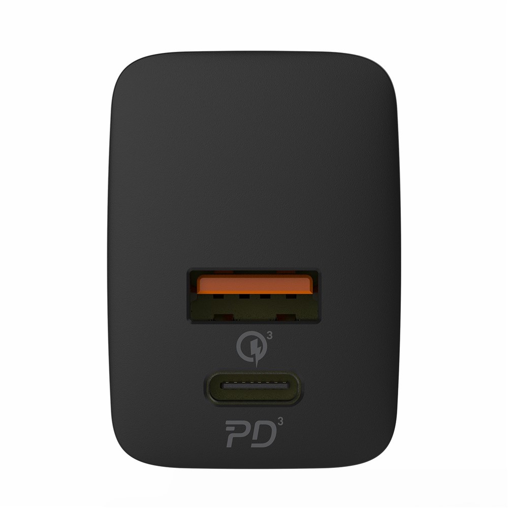 MOMAX PD QC3.0 30W Fast Charging Power Adapter Travel Wall Charger CN Plug - Black-7