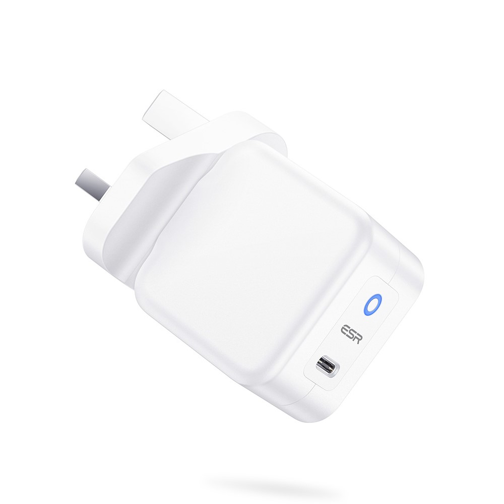 ESR EFB004O 20W PD Fast Charging Mini Smart Travel Wall Charger - UK Plug/White-2