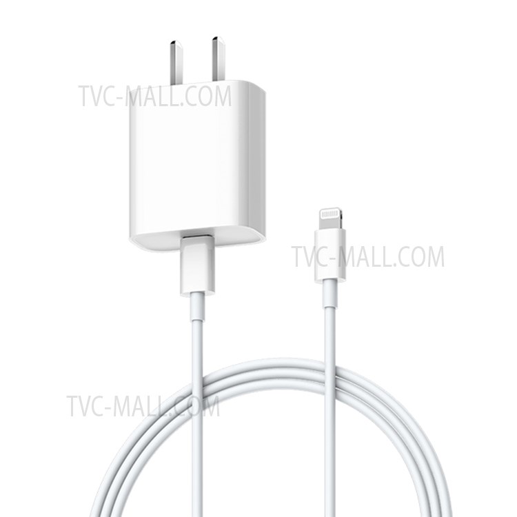 XIAOMI AD201 20W Type-C to Lightning Charger Compact Lightweight Wall Charger Block for Apple Devices-1