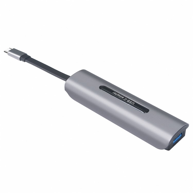 Escriba C*2 a USB3.0/F*4 (4 en 1 Estación de Acoplamiento)