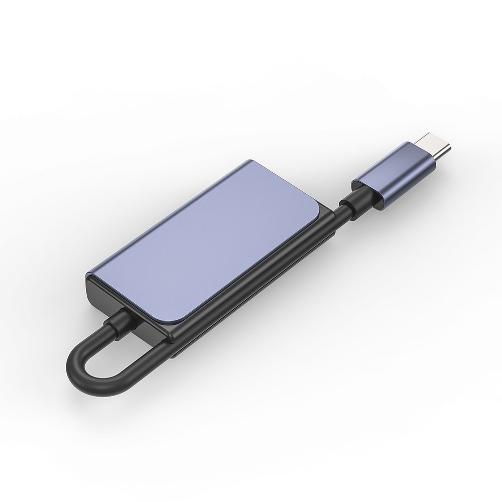 BLUEKEY USB-C to Headphone Adapter 3 in 1 Double Type-C 3.5mm Audio Cable for Huawei Xiaomi-2