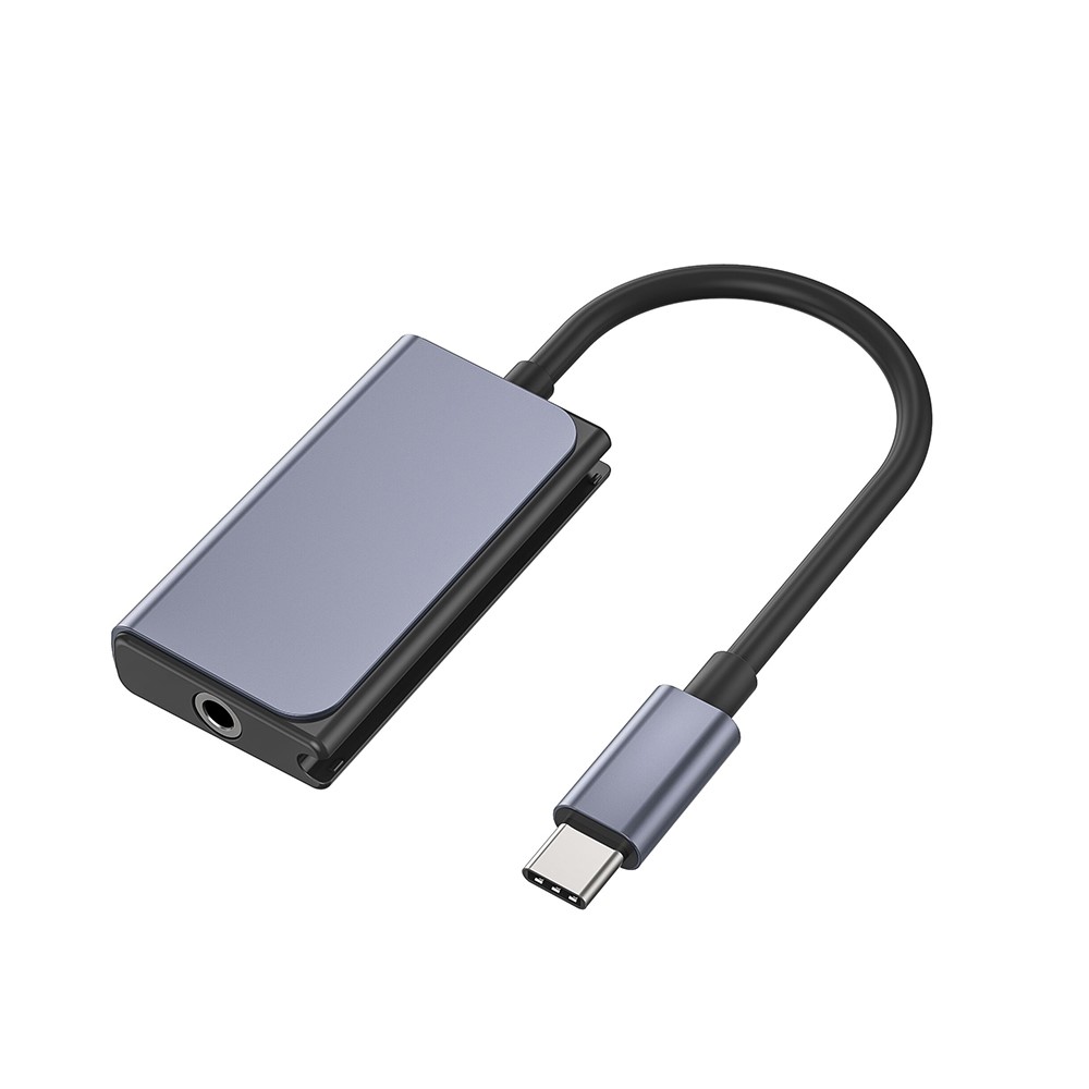 BLUEKEY USB-C to Headphone Adapter 3 in 1 Double Type-C 3.5mm Audio Cable for Huawei Xiaomi-3