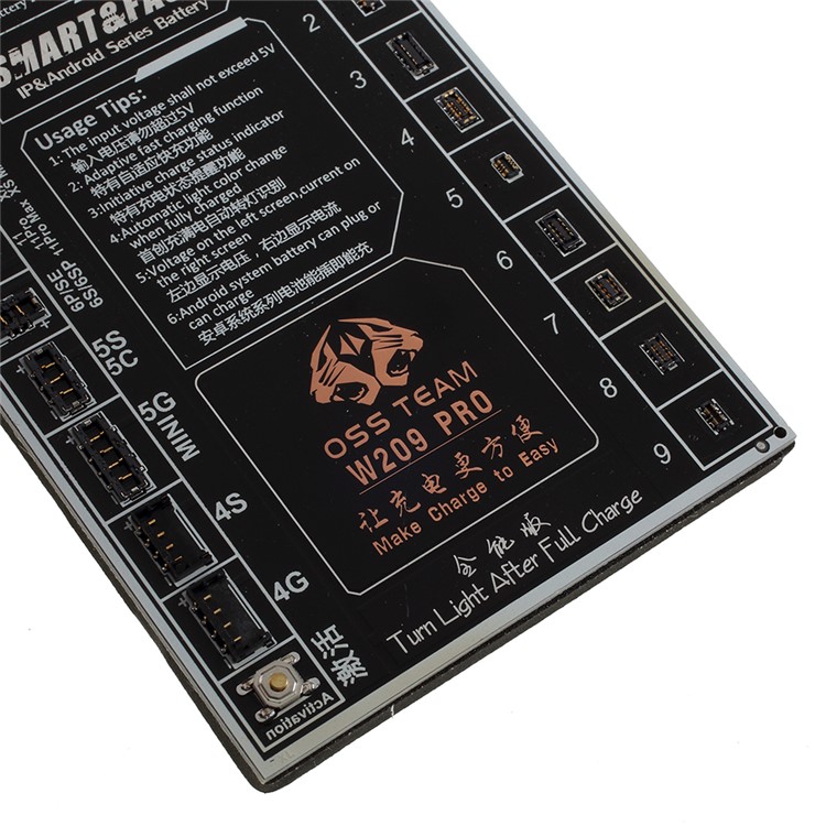 OSS W209 Pro Smart Phone Battery Charging And Attivation Board-6