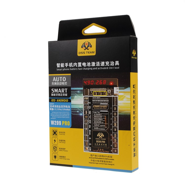 OSS W209 Pro Smart Phone Battery Quick Charging and Activation Board-8