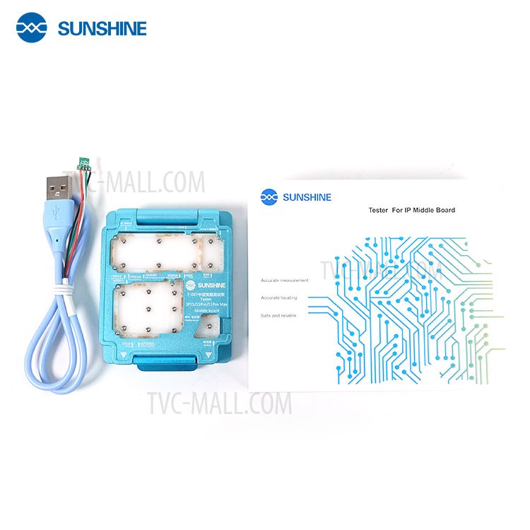 SUNSHINE T-007 for iPhone 11 Pro / 11 Pro Max Motherboard Middle Layer Tester-4