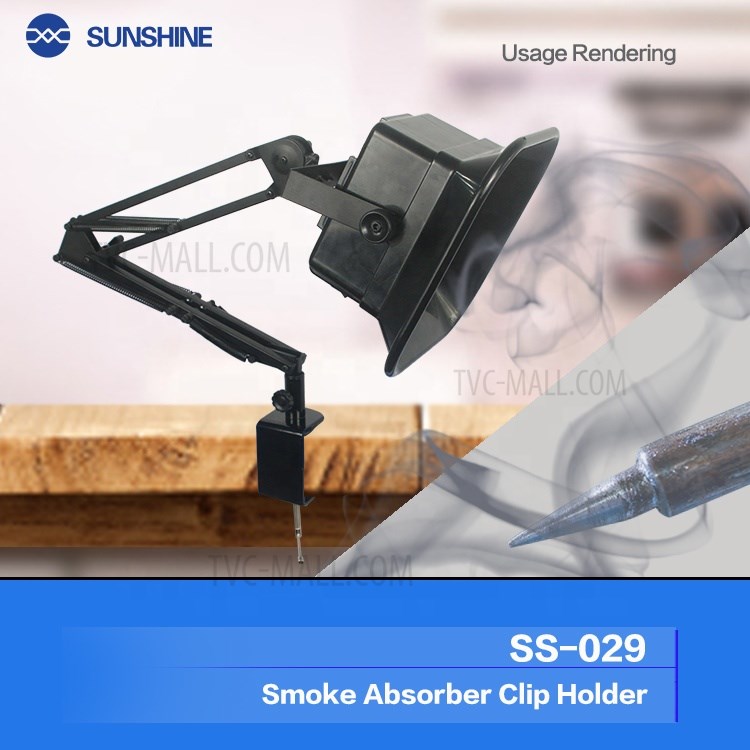 SUNSHINE SS-029 Smoke Absorber Clip Adjustable Holder-2