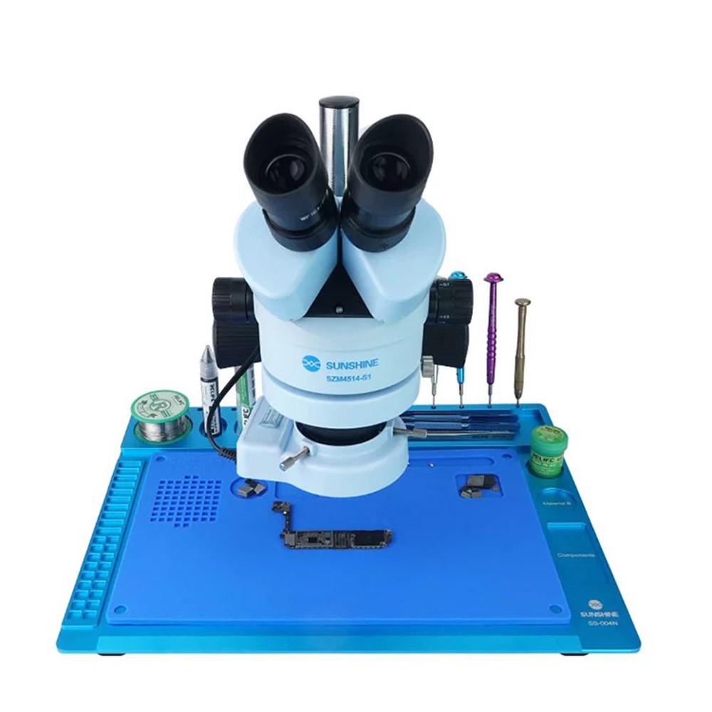 SUNSHINE SS-004N Microscope Repair Pad (Metal + Silicone)-4