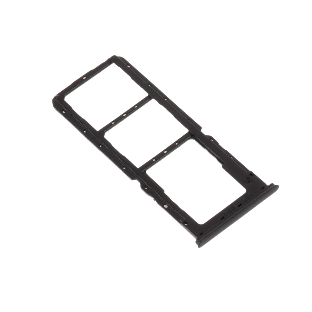 Double Carte SIM OEM + Micro Supports De Bac Carte SD Partie Pour Oppo A7 - Noir-3