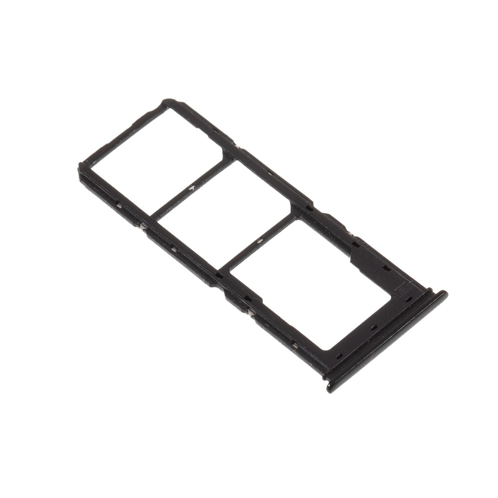 OEM Dual SIM Card + Micro SD Card Tray Holders Part for vivo Y93 - Black-3