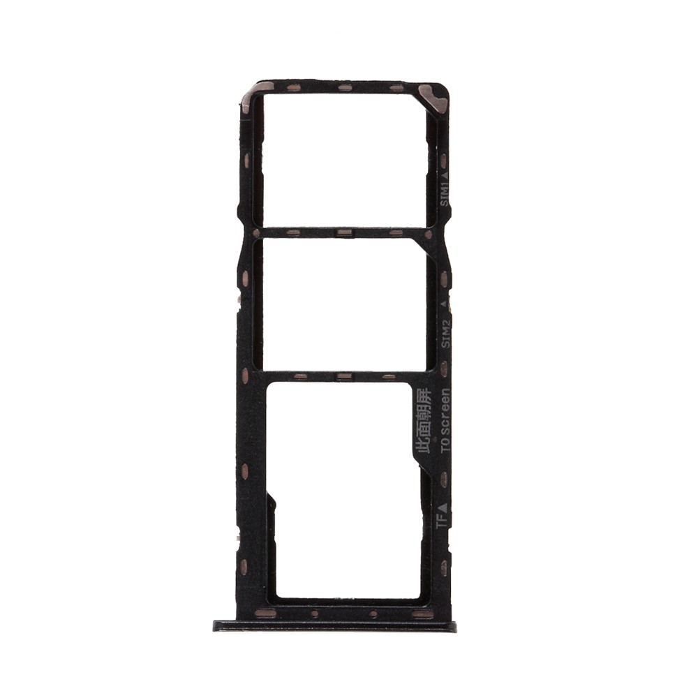OEM SIM Card Tray Holder Replacement Part for Samsung Galaxy A20s A207 - Black-1