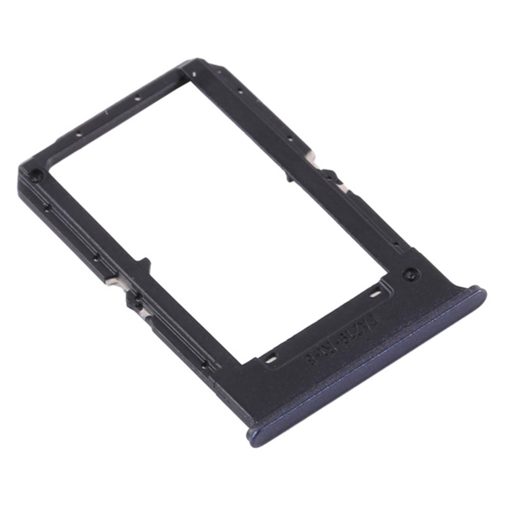 For Oppo A72 CPH2067 Dual SIM Card Tray Holder Replacement (without Logo) - Black-2