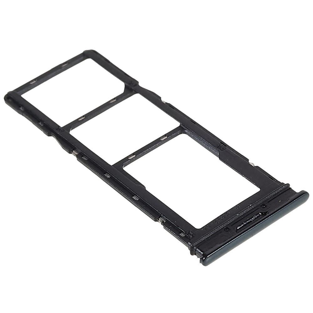 For Infinix Zero 8 X687 / Zero 8i X687B Dual SIM Cards + Single SD Card Tray Holder Replacement (without Logo) - Black-4