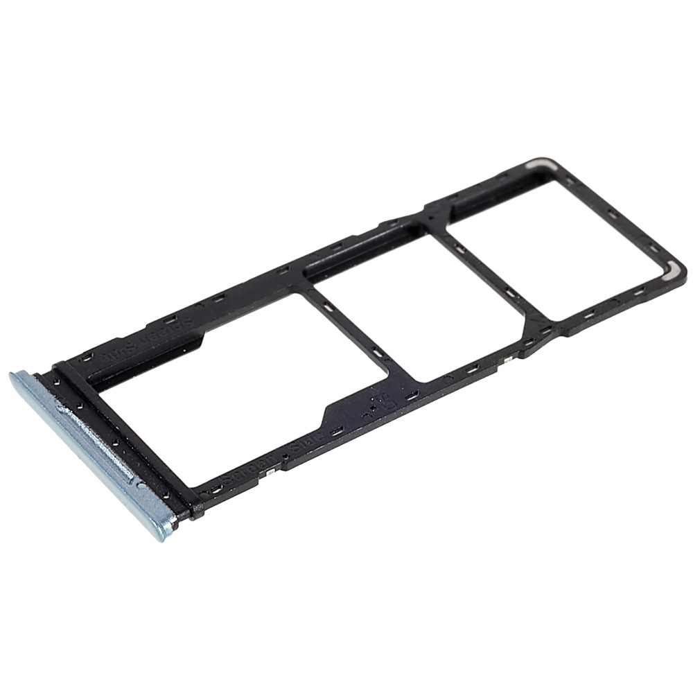 For Infinix Hot 11 X662, X662B Dual SIM Cards + Single SD Card Tray Holder Replacement (without Logo) - Silver-3