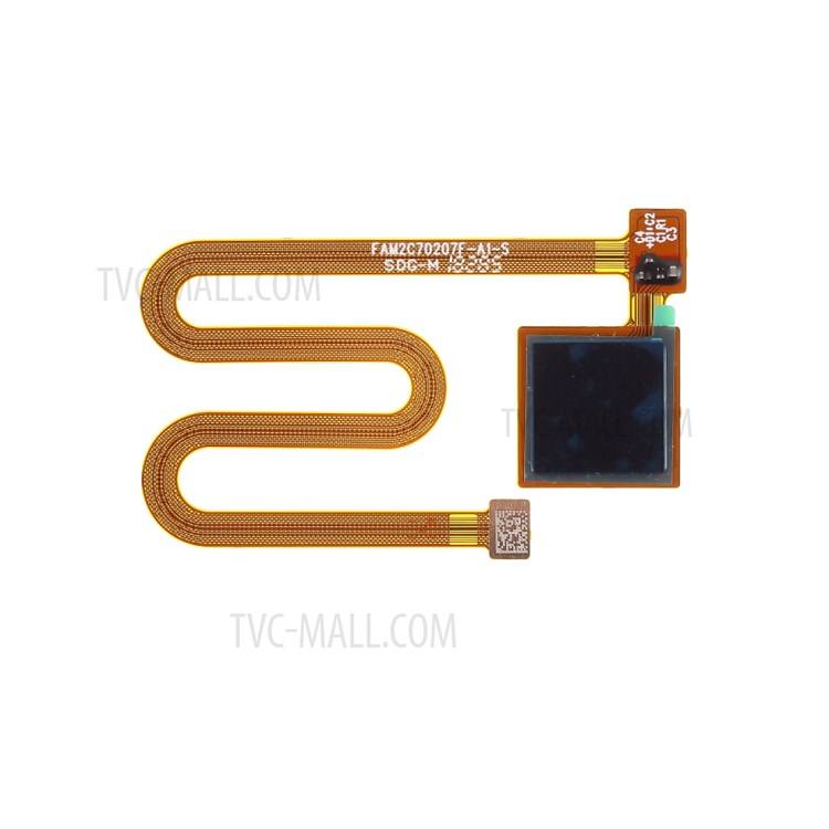 OEM Fingerprint Home Button Flex Cable Repair Part for BQ V Plus - Black-1