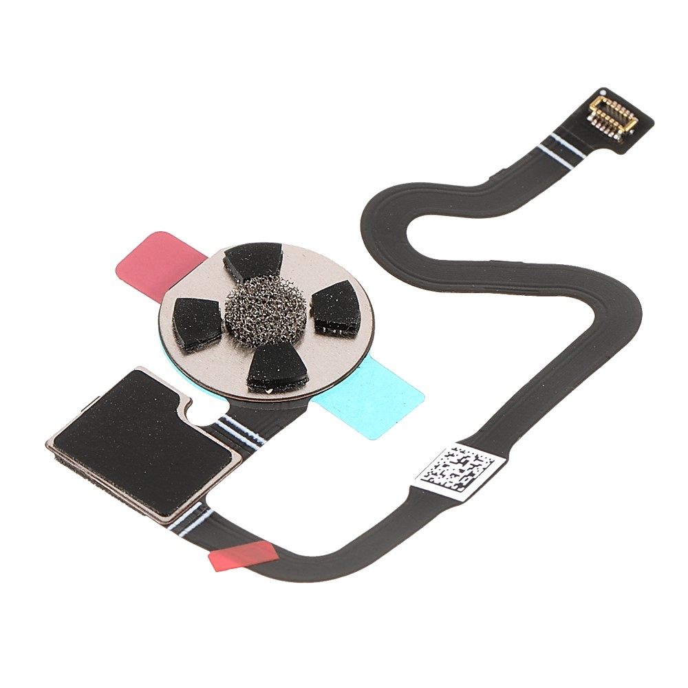OEM Home Key Fingerprint Button Flex Cable Part Replacement (without Logo) for Google Pixel 3a G020A G020E G020B - Black-3