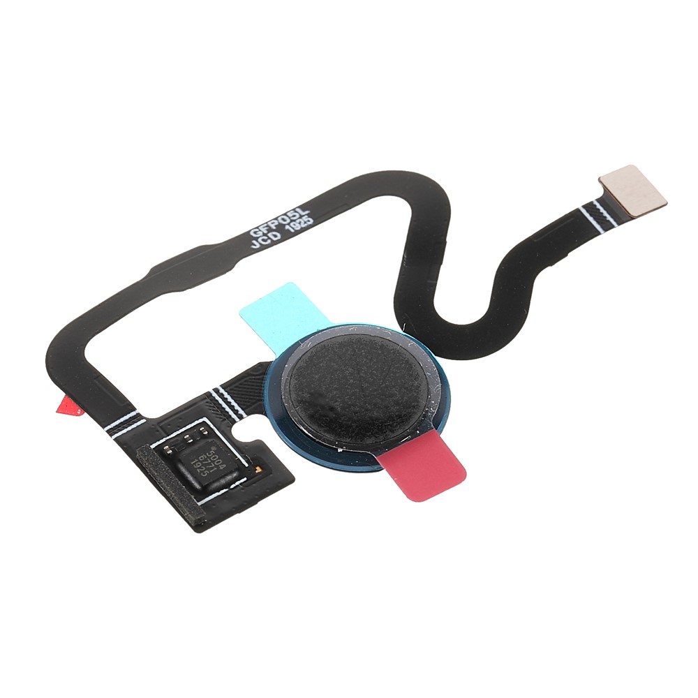 OEM Home Key Fingerprint Button Flex Cable Part Replacement (without Logo) for Google Pixel 3a G020A G020E G020B - Black-4