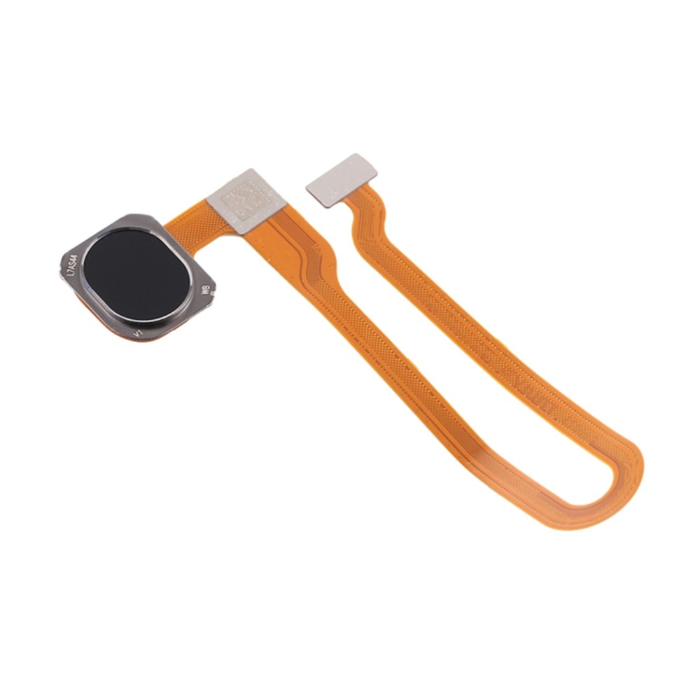 OEM Home Key Fingerprint Button Flex Cable Part Replacement (without Logo) for Oppo A83/A73/A79 - Black-2