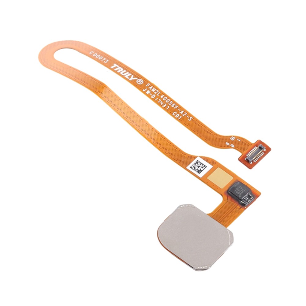 OEM Home Key Fingerprint Button Flex Cable Part Replacement (without Logo) for Oppo A83/A73/A79 - Black-3
