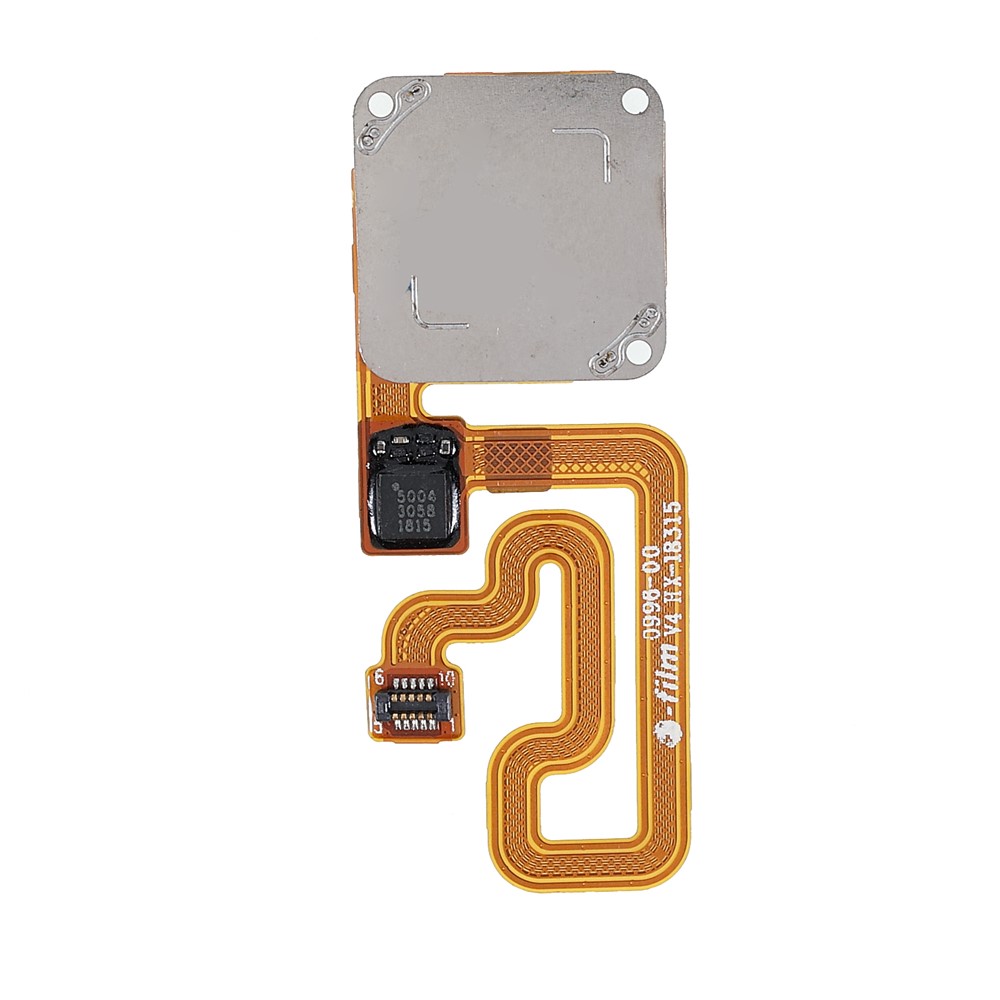 For Xiaomi Redmi 6 (Dual Camera: 12MP+5MP)/6A (Single 12MP Rear Camera) OEM Home Key Fingerprint Button Flex Cable Part Replacement (without Logo) - Black-3