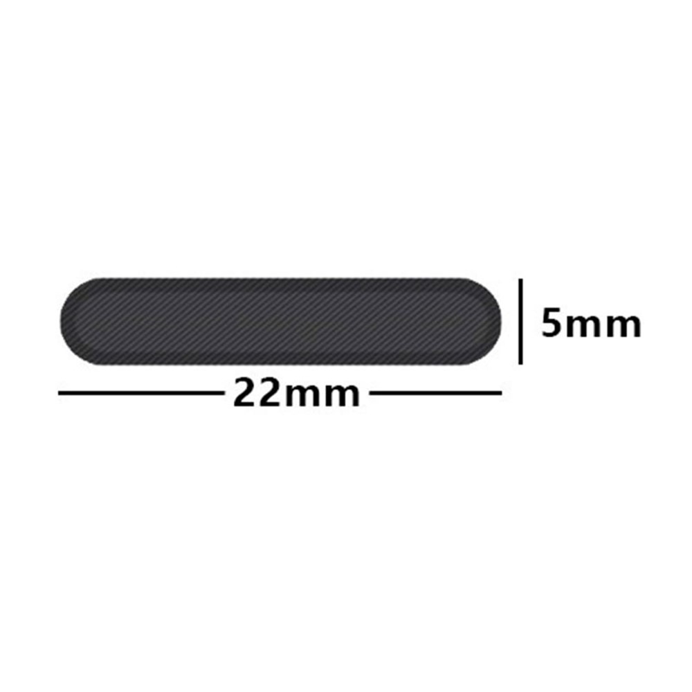 10Pcs / Set 22 x 5cm Cell Phone Speaker Mesh Protector Dustproof Net Stickers Anti Dust Adhesive Cover Universal Phone Trumpet Net Accessories - Black-8