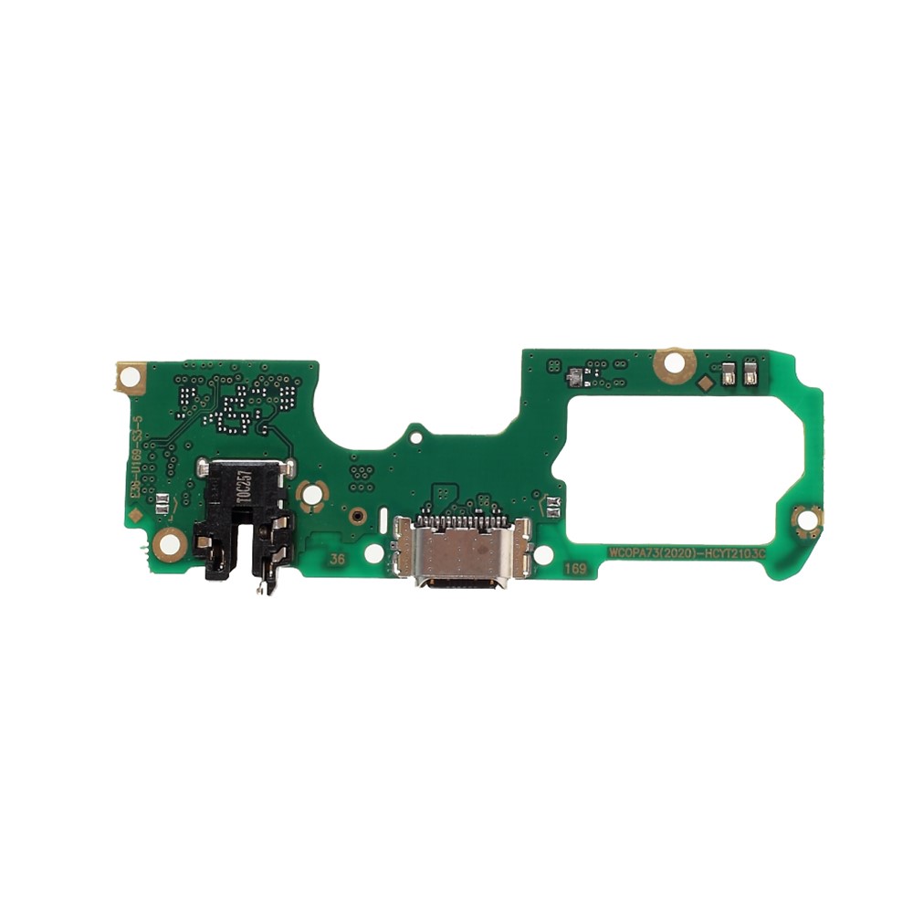 Charging Connector Port Flex Cable Replacement Part for Oppo A73 (2020) / F17-1