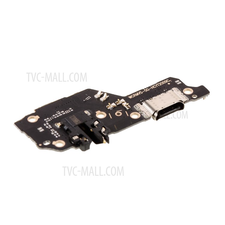 Charging Port Connector Flex Cable Replace Part for Realme V5 5G / Oppo K7x-3