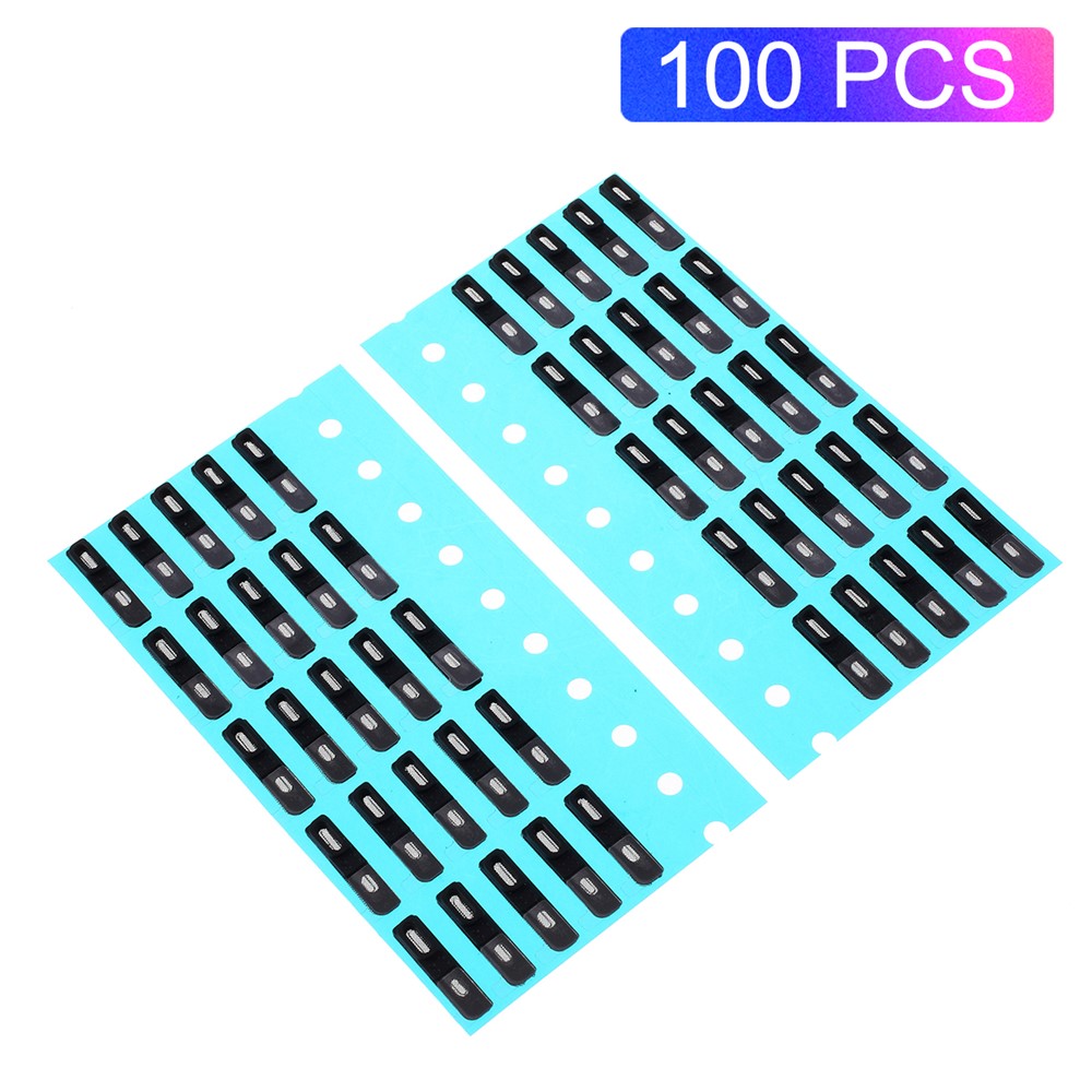 100Pcs/Set Earpiece Anti-dust Mesh Net Cover for iPhone 6 / 6 Plus-1