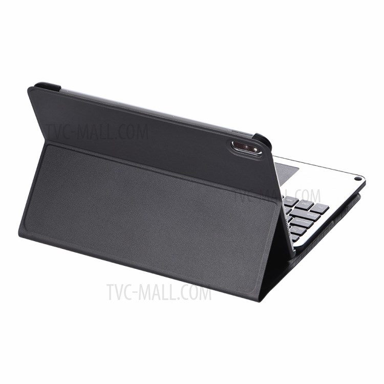 Removable Bluetooth Keyboard Leather Stand Shell for Huawei MatePad Pro - Black-7