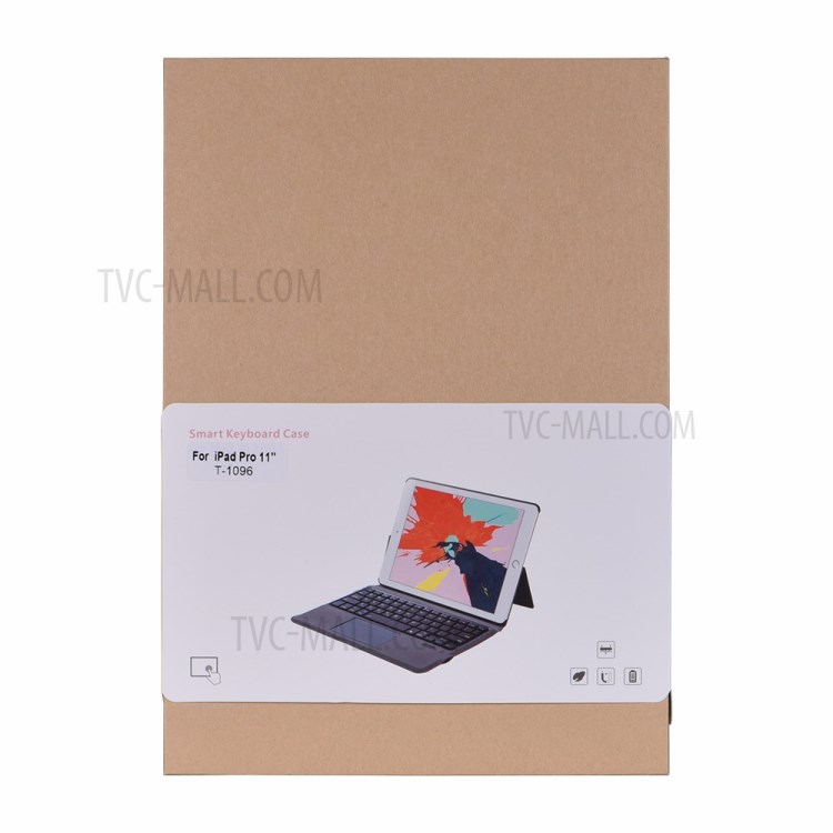 T-1096 2-em-um Teclado Bluetooth Caixa Protectora Para Capas Pro 11 Polegadas (2020)-17