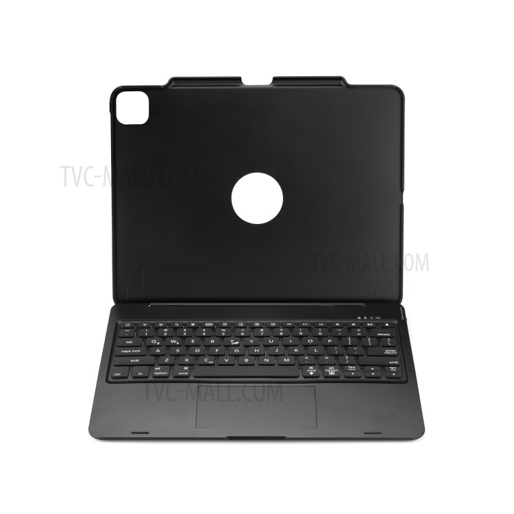 Flip Bluetooth Backlight Keyboard with Tablet Stand Cover for iPad Pro 12.9-inch (2020) - Black-6