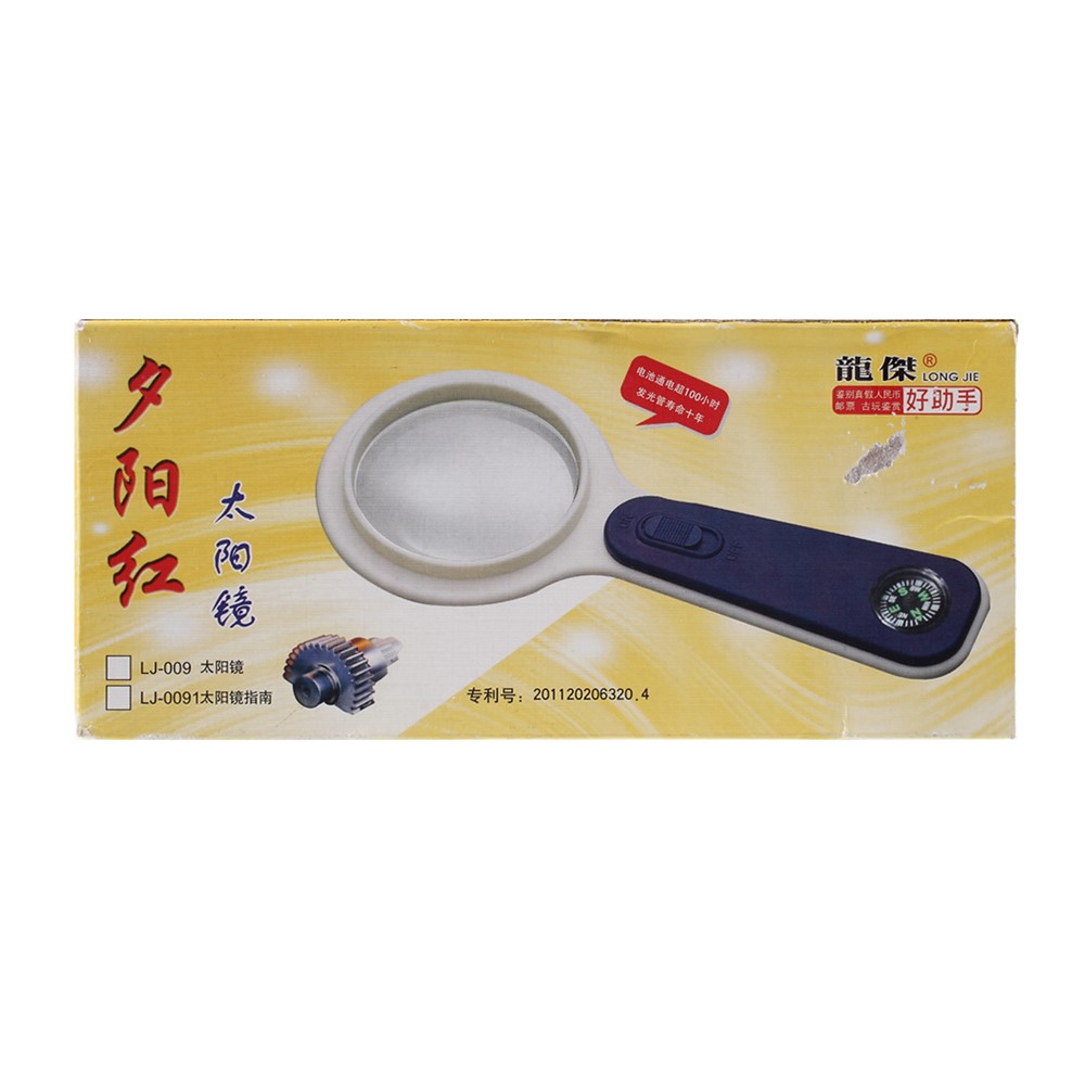 LONG JIE LJ-009 Magnifying Glass with White Light Source-9