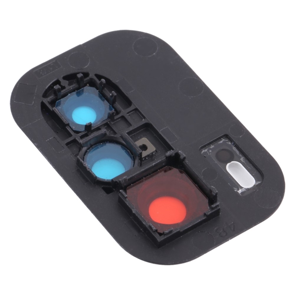 Back Camera Lens Holder Cover with Glass Part (without Logo) for Xiaomi Mi 11X M2012K11AI - Black-2