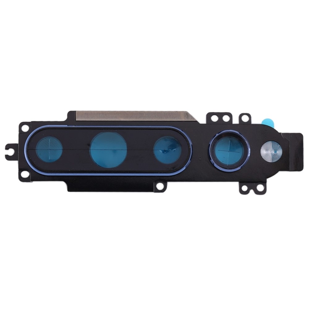 Back Camera Lens Holder Cover with Glass Part (without Logo) for Xiaomi Mi 10 5G - Blue-1